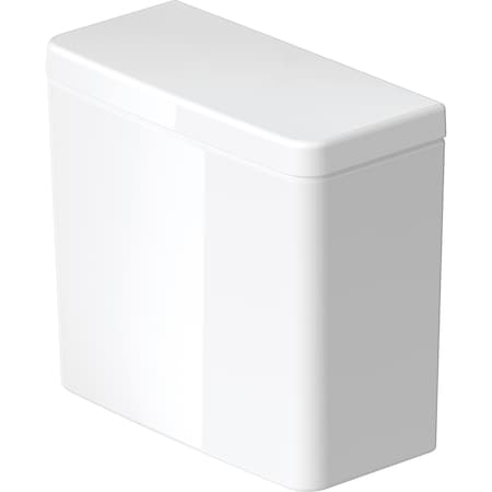 Duravit D-Neo Tank White , 1.27 Gal / 1.27 Gal, Single Flush, Bottom Left - 09442100U3